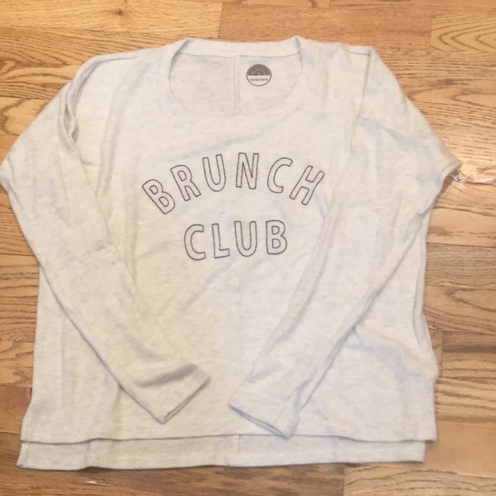 Brunch club light sweatshirt